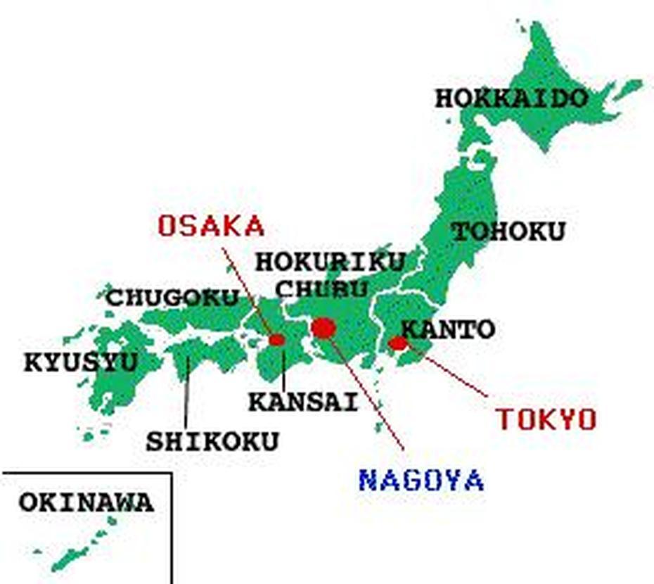 Nagoya Map – Travelsfinders, Nagoya, Japan, Nagoya Aichi, Gifu Japan