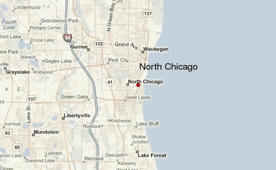 Printable Chicago, Chicago City, Guide, North Chicago, United States