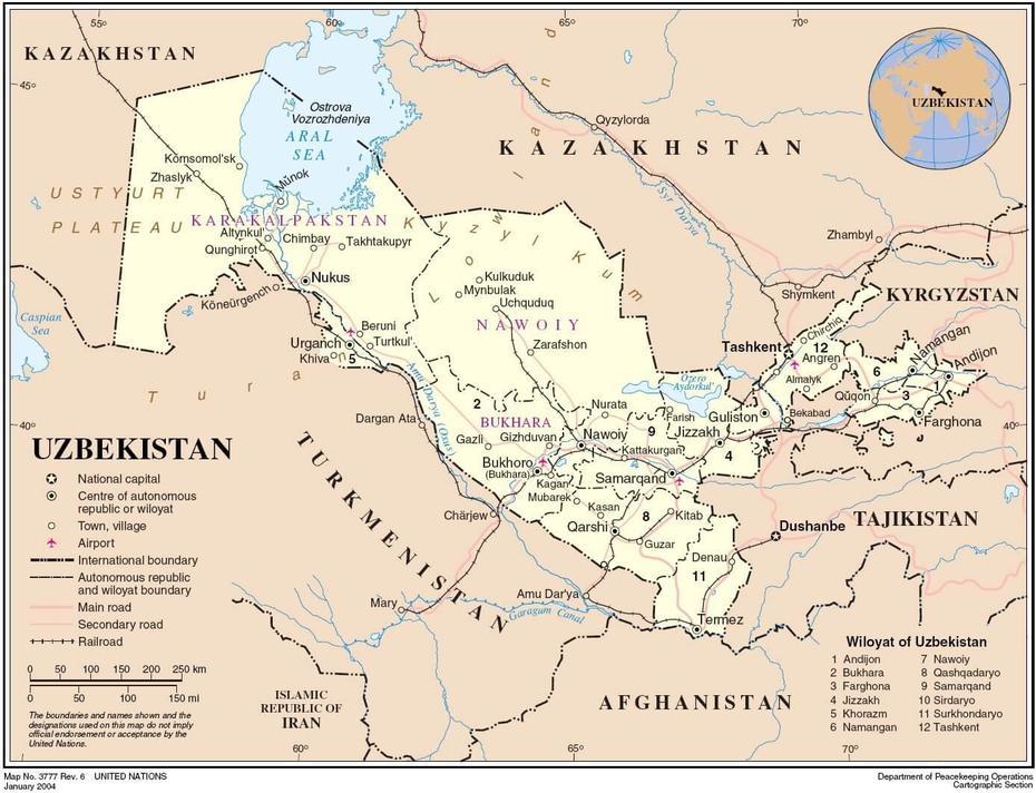 Uzbekistan Map, Buloqboshi, Uzbekistan, Bukhara, Uzbekistan Flag