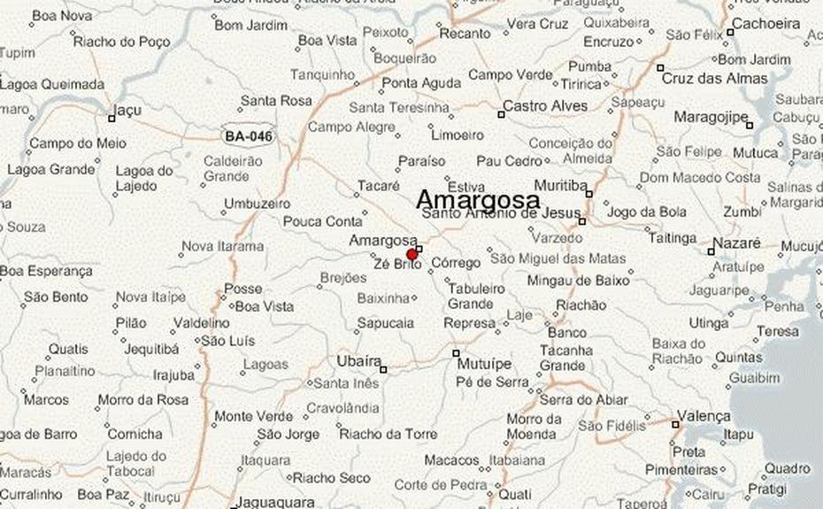 Amargosa Location Guide, Amargosa, Brazil, Amargosa River, Amargosa River