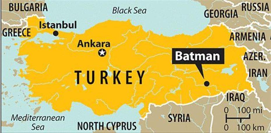 Batman, Turkey (Where Batman Stuff Are Sold) | Batman, Turkey, Black Sea, Batman, Turkey, Ets 2 Turkey, Turkish Batman