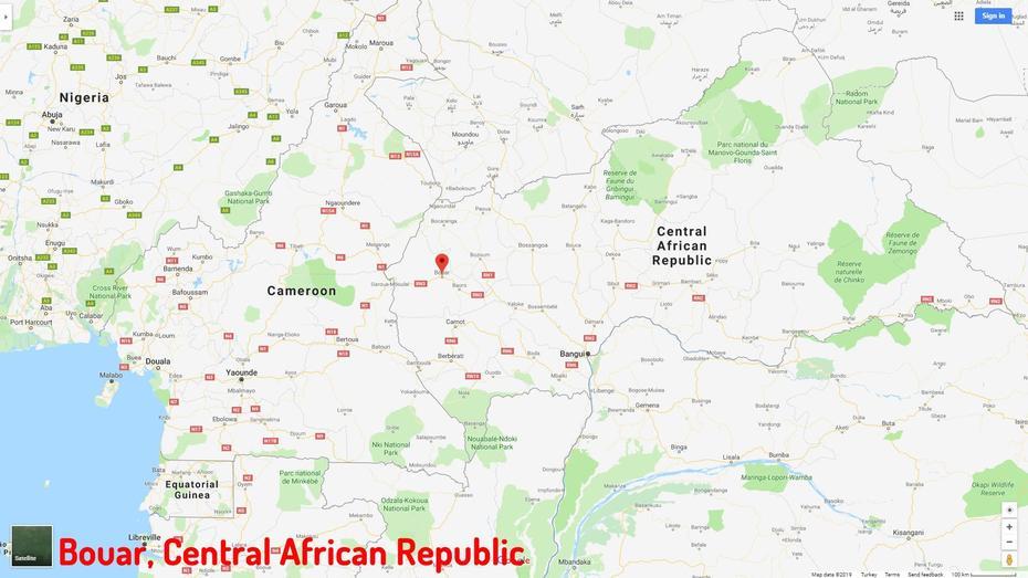 Bouar Map – Central African Republic, Bouar, Central African Republic, Central African Republic Cities, The Central African Republic