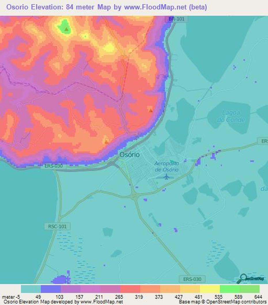 Elevation Of Osorio,Brazil Elevation Map, Topography, Contour, Osório, Brazil, Brazil City, Brazil  Kids