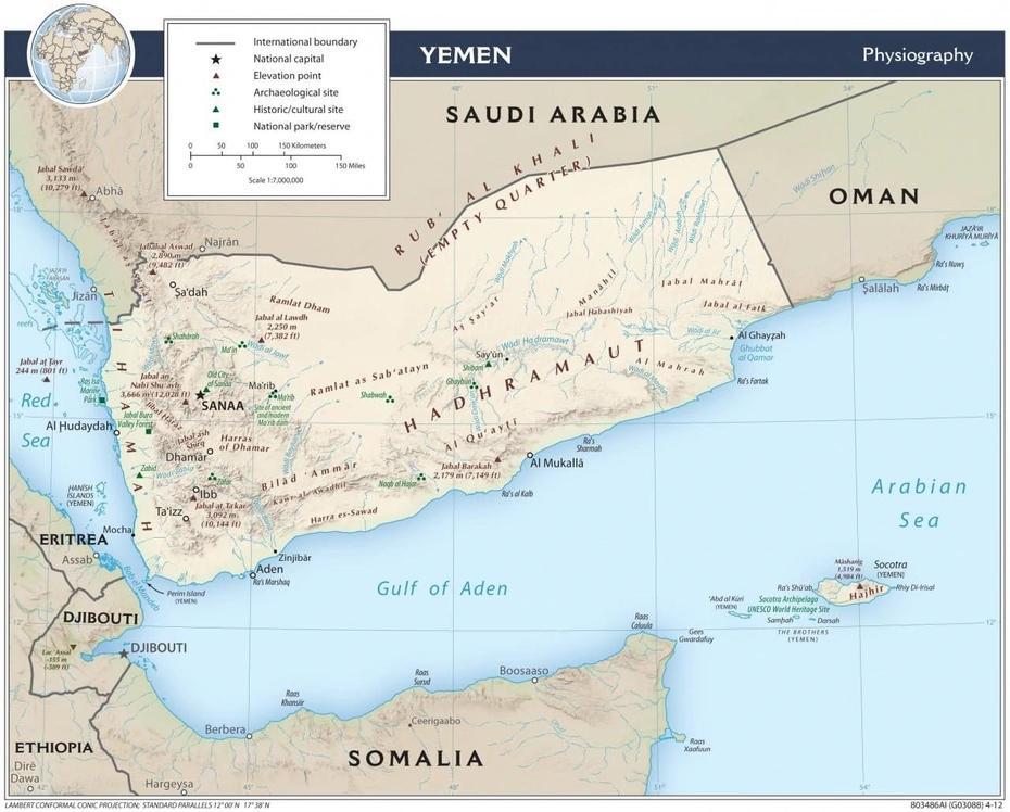 Jemen Mapa , Mapy Jemenu | Travelin, Bayt Al Faqīh, Yemen, Yemen Civil War, Yemen Cold War