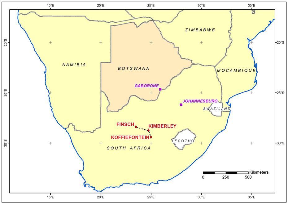 Kimberley Hole South Africa, Kimberley Airport South Africa, Field Trip, Kimberley, South Africa