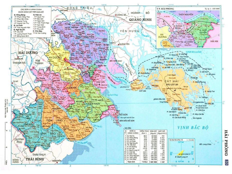 Map Of Haiphong – Vietnam, Haiphong, Vietnam, Hai Phong City Vietnam, Hai Duong