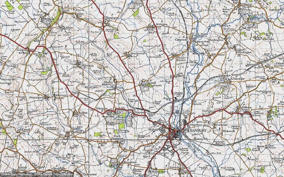 Map Of Hanwell, 1946 – Francis Frith, Hanwell, United Kingdom, Hillingdon, Ealing Uk