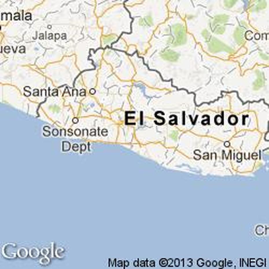 Map Of Olocuilta, Olocuilta, El Salvador, San Marcos El Salvador, Zacatecoluca La Paz El Salvador