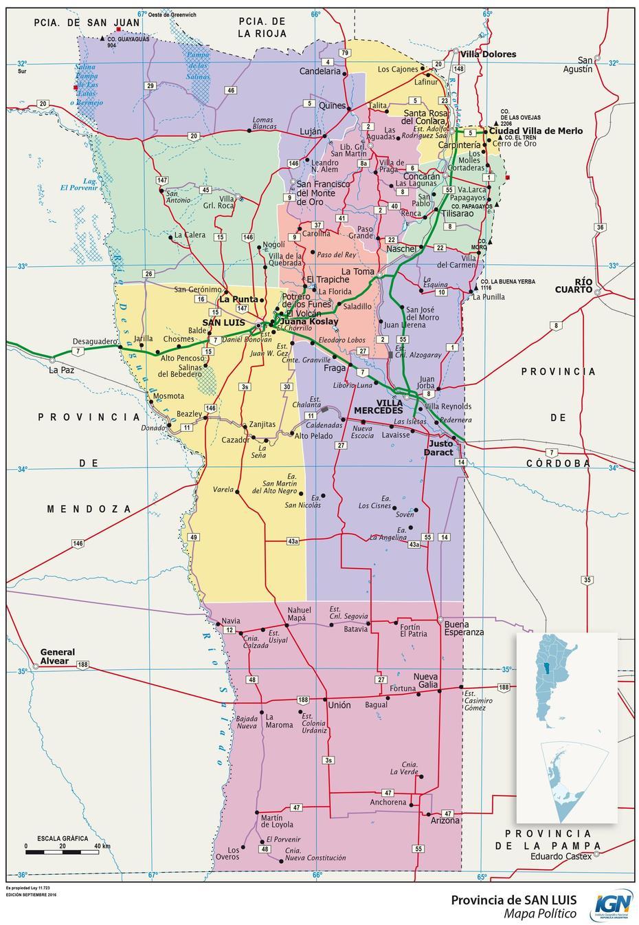 Map Of The Province Of San Luis And Its Departments – Full Size | Gifex, San Luis, Philippines, San Luis Gonzaga, San Simon Pampanga