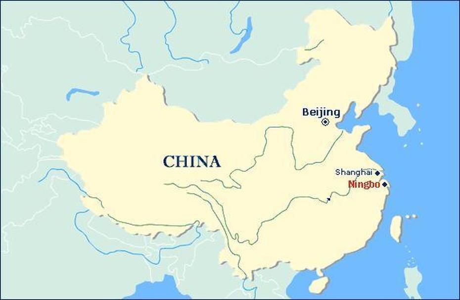 Ningbo Map – Ningbo Maps – China Tour Advisors, Ningbo, China, Shaoxing China, Where Is Ningbo