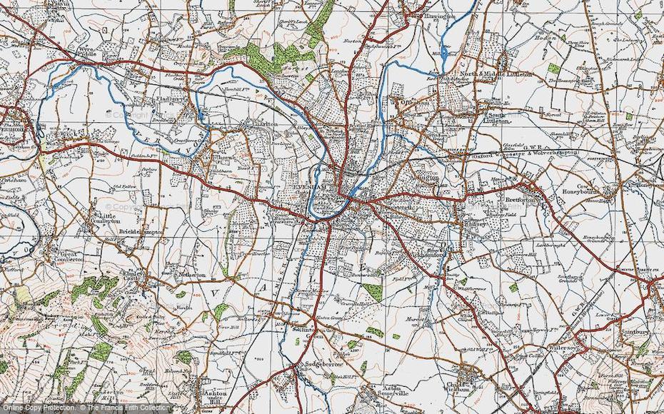 Old Maps Of Evesham, Hereford & Worcester – Francis Frith, Evesham, United Kingdom, Harrogate England, North Yorkshire England