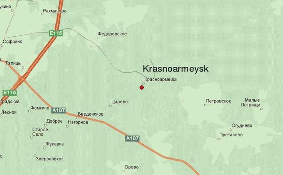 Russia States, Russia  With Countries, Location Guide, Krasnoarmeysk, Russia