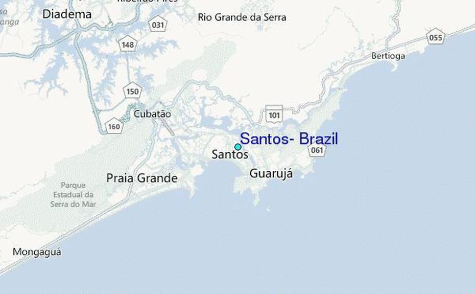 Santos, Brazil Tide Station Location Guide, Santos, Brazil, Sao Paulo, Los Santos City