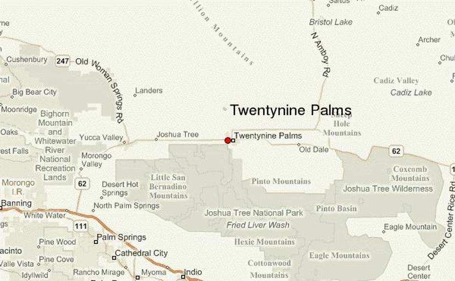 Twentynine Palms Location Guide, Twentynine Palms, United States, 29 Palms California, 29 Palms