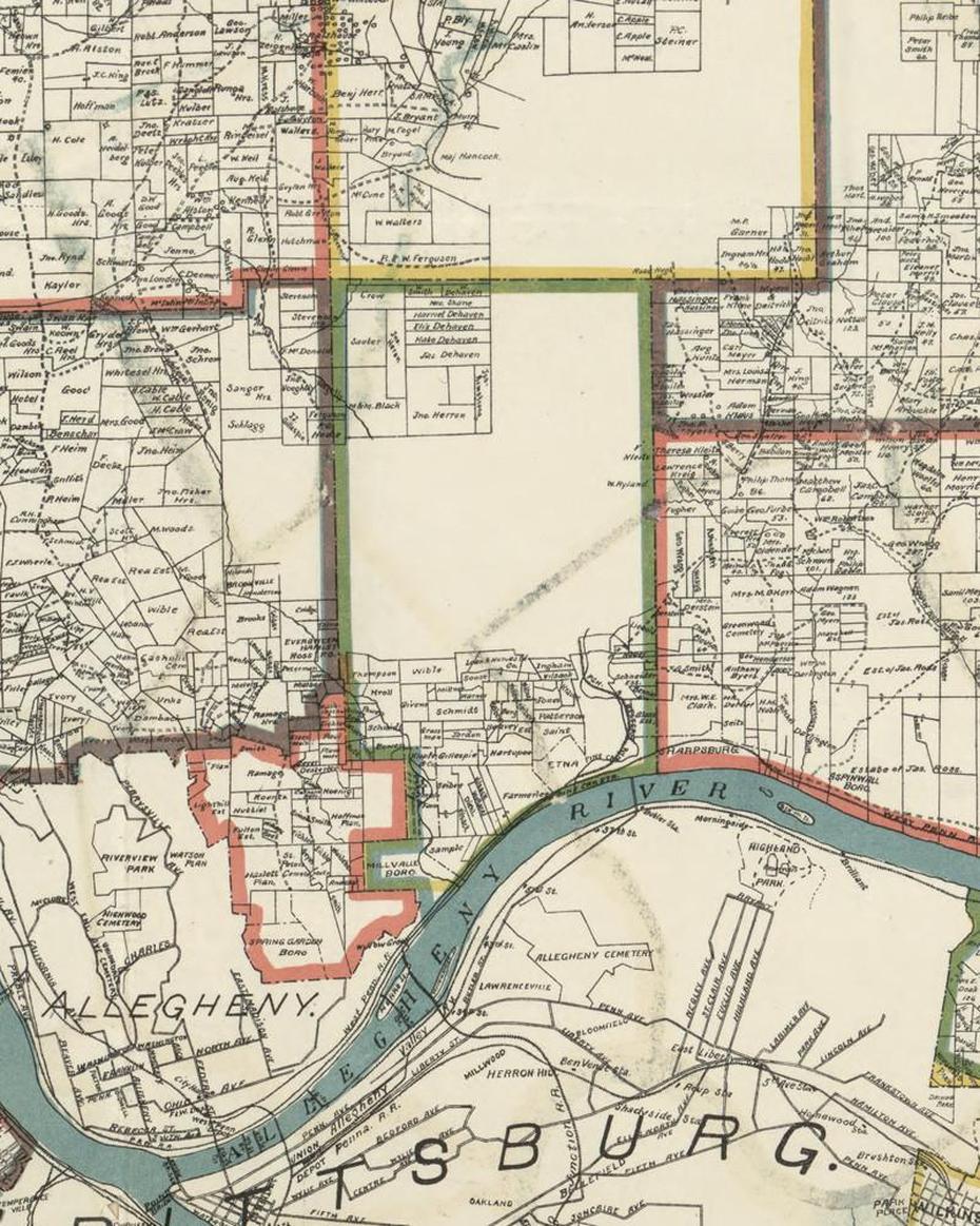 United States  Color, Big United States, Pennsylvania, Shaler, United States