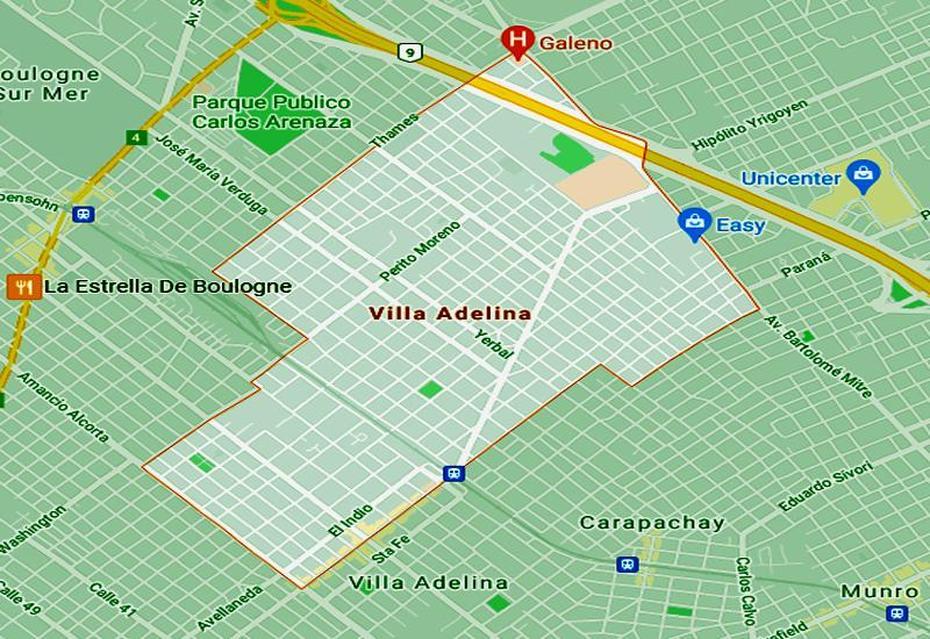 Adelina Provin, Villa Fiorita Buenos Aires, Villa Adelina, Villa Adelina, Argentina