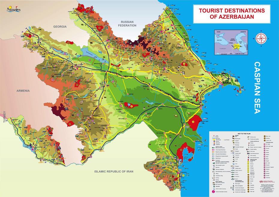 Armenia And Azerbaijan, Azerbaijan Tourism, Printable, Əmircan, Azerbaijan