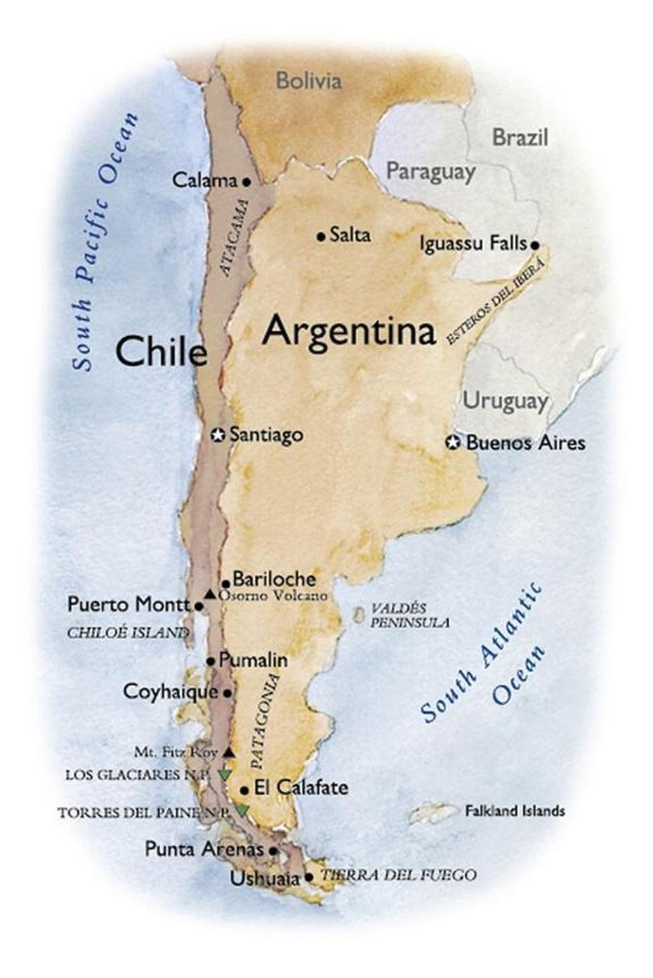 Best 99 Chile: Maps Images On Pinterest | Other, Chilecito, Argentina, Argentina Road, Printable  Of Argentina