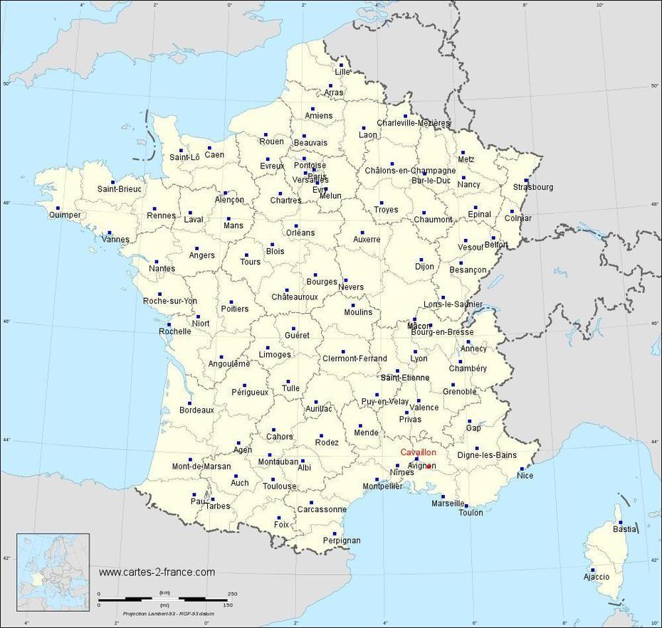 Carte De Cavaillon, Cavaillon, France, Provence  Villages, Cote  D’Azur