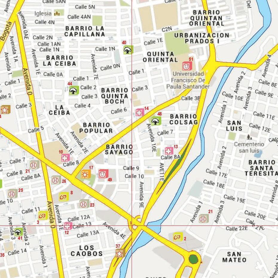 Cucuta Colombia Mapa / Mapa Del Sistema De Ciudades De Colombia Fuente …, Cúcuta, Colombia, Santander Colombia, Bucaramanga Colombia