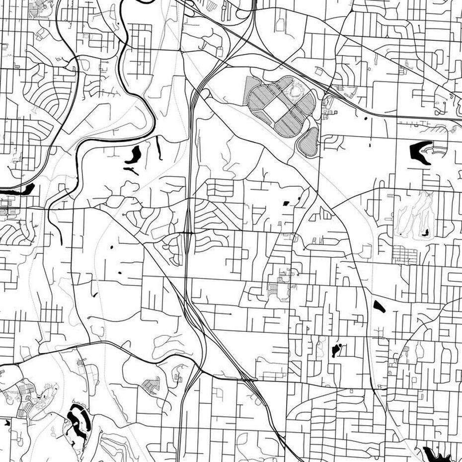 Detailed  United States, United States  Color, Raytown , Raytown, United States