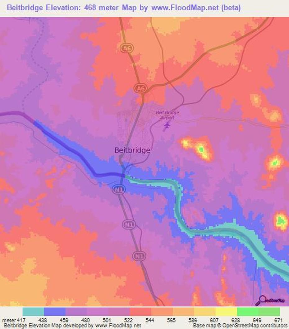 Elevation Of Beitbridge,Zimbabwe Elevation Map, Topography, Contour, Beitbridge, Zimbabwe, Nigerian  Roads, Beit  Bridge