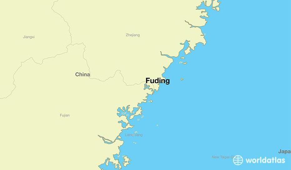 Where Is Fuding, China? / Fuding, Fujian Map – Worldatlas, Fuding, China, Fujian  Tea, Fujian Province China