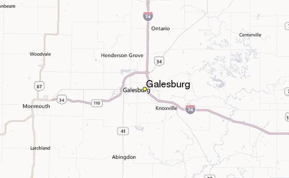 Galesburg Kansas, Princeville Illinois, Station Record, Galesburg, United States