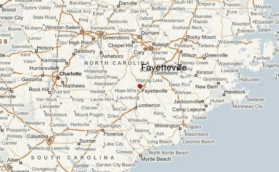 Guide Urbain De Fayetteville, Fayetteville, United States, Fayetteville Tn, Nc State Campus