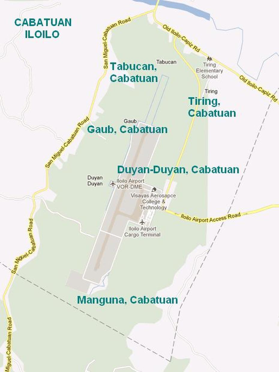 Iloilo, Geohazard, International Airport, Cabatuan, Philippines