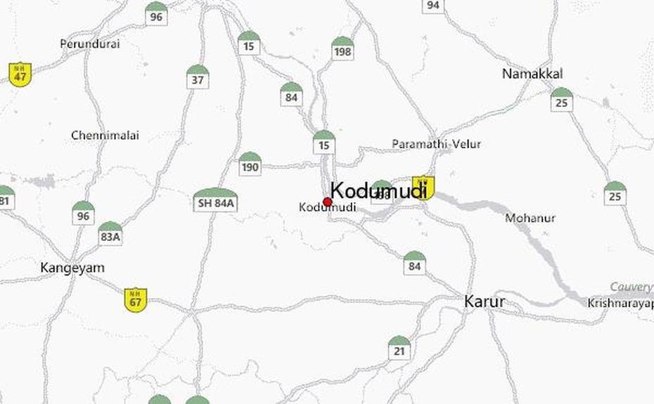 India  Simple, India  With City, Location Guide, Kodumur, India