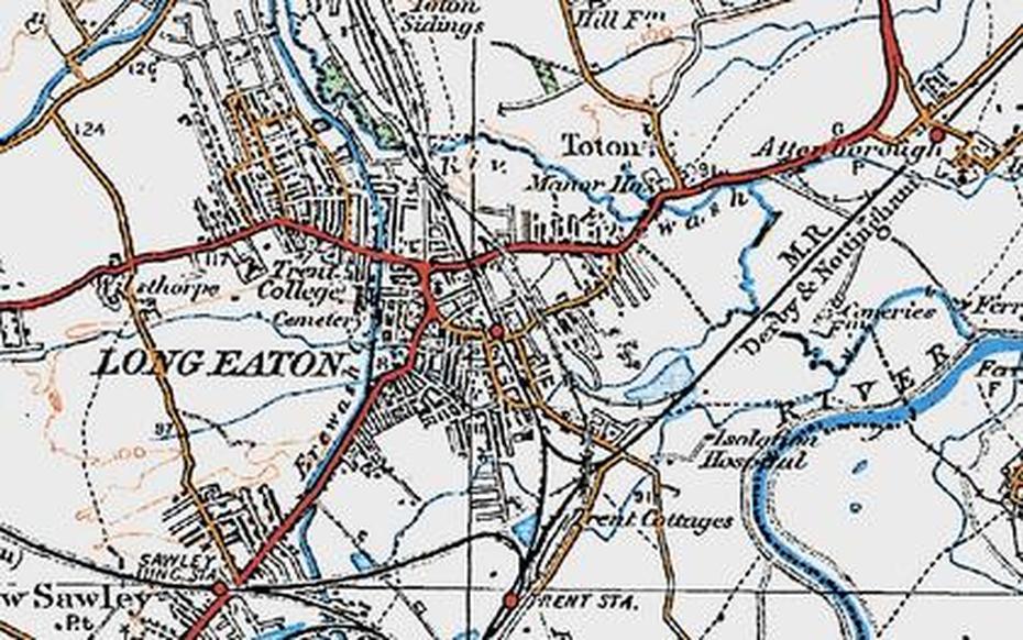 Long Eaton Photos, Maps, Books, Memories – Francis Frith, Long Eaton, United Kingdom, Gravesend Train  Station, Maidstone Kent England