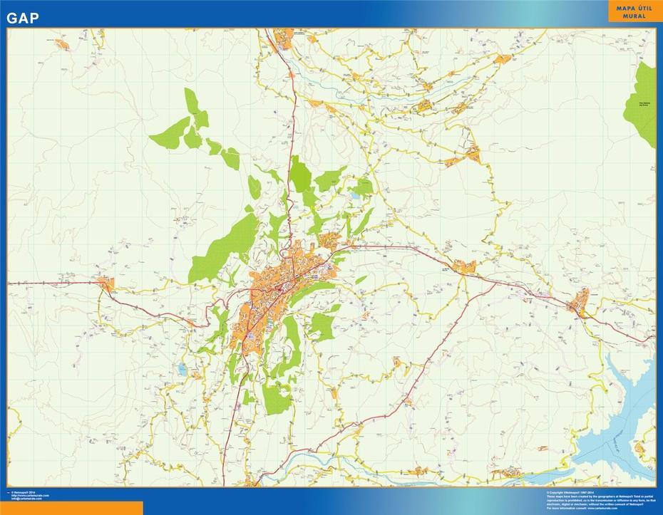 Map Of Gap France | Wall Maps Of Countries For Europe, Gap, France, Caen France, Tours France