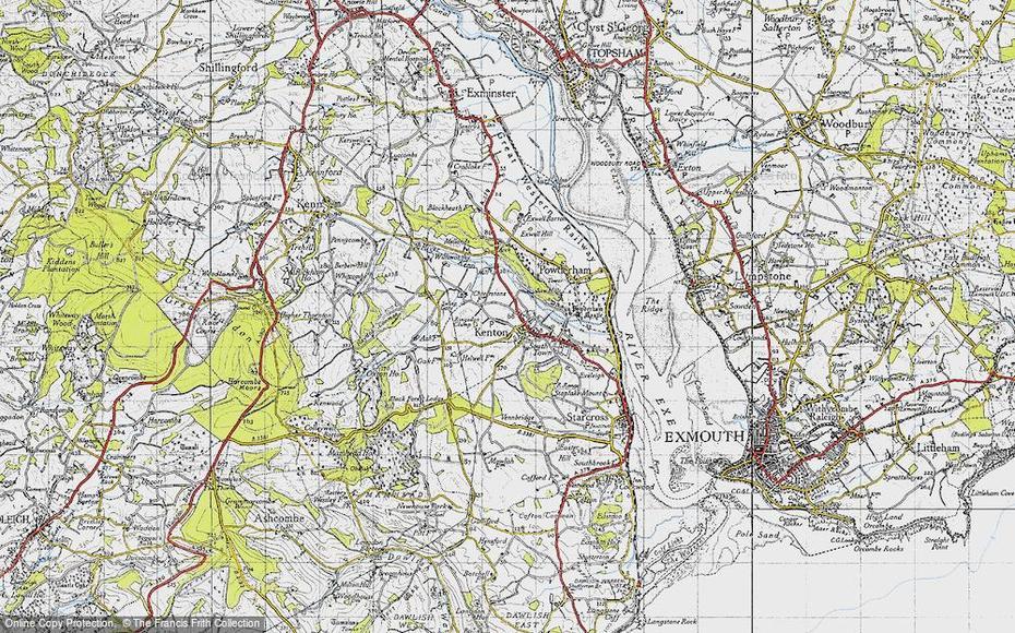 Map Of Kenton, 1946 – Francis Frith, Kenton, United Kingdom, Askrigg, Thirsk  Pubs