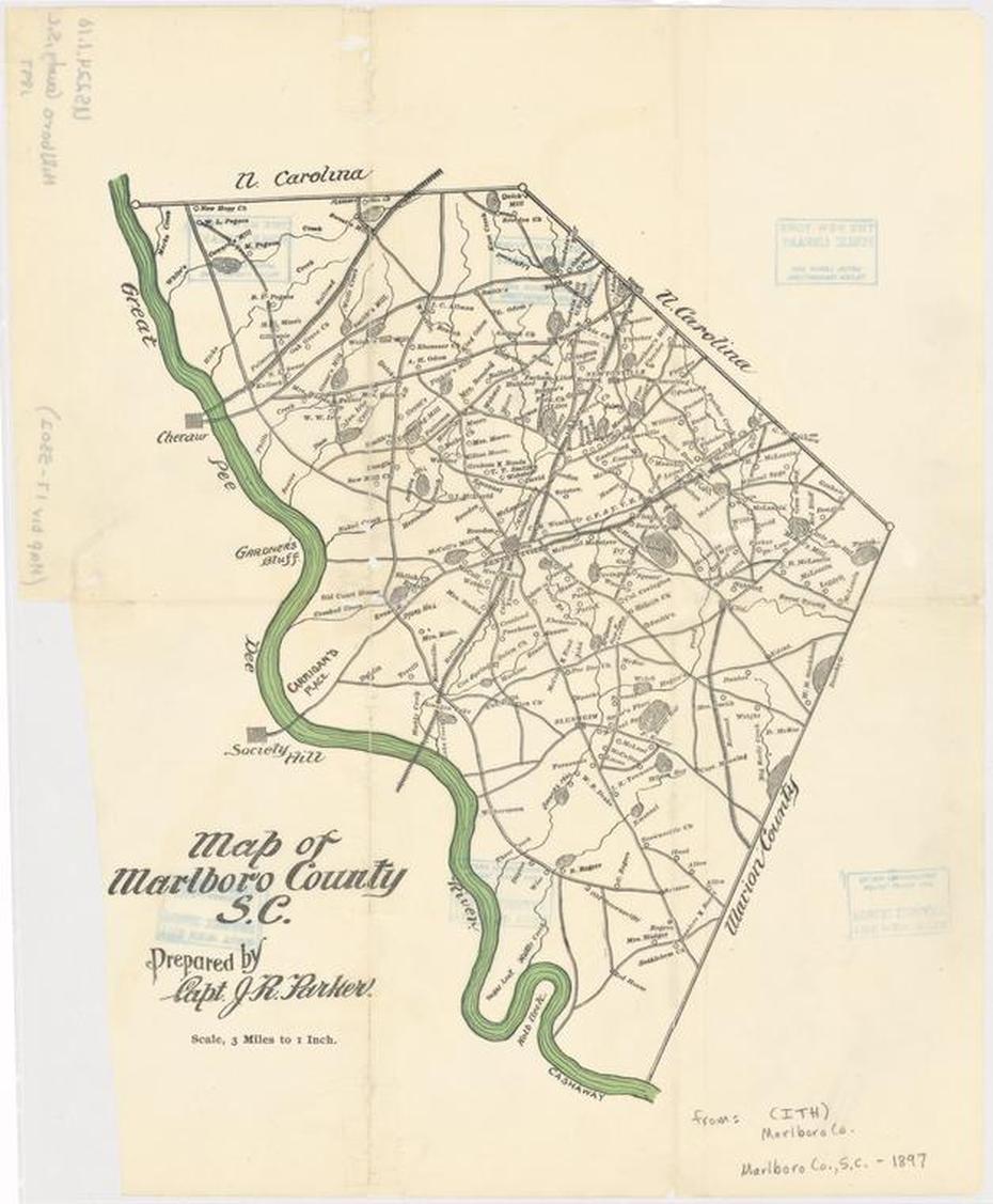 Map Of Marlboro County, S.C. – Nypl Digital Collections, Marlboro, United States, Marlboro Township, Upper Marlboro Maryland