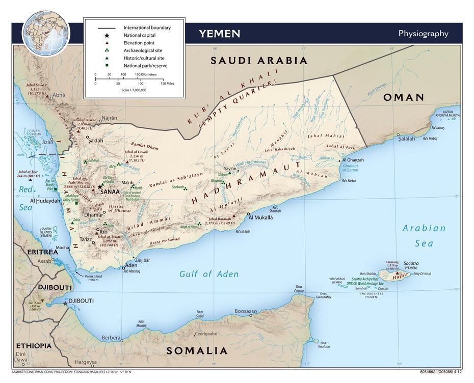 Maps Of Yemen | Detailed Map Of Yemen In English | Tourist Map Of Yemen …, Ja‘Ār, Yemen, Jemen, Yemen And Oman