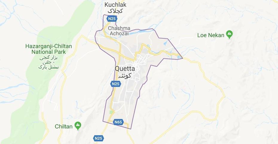 Pakistan China, Peshawar, Quetta , Quetta, Pakistan