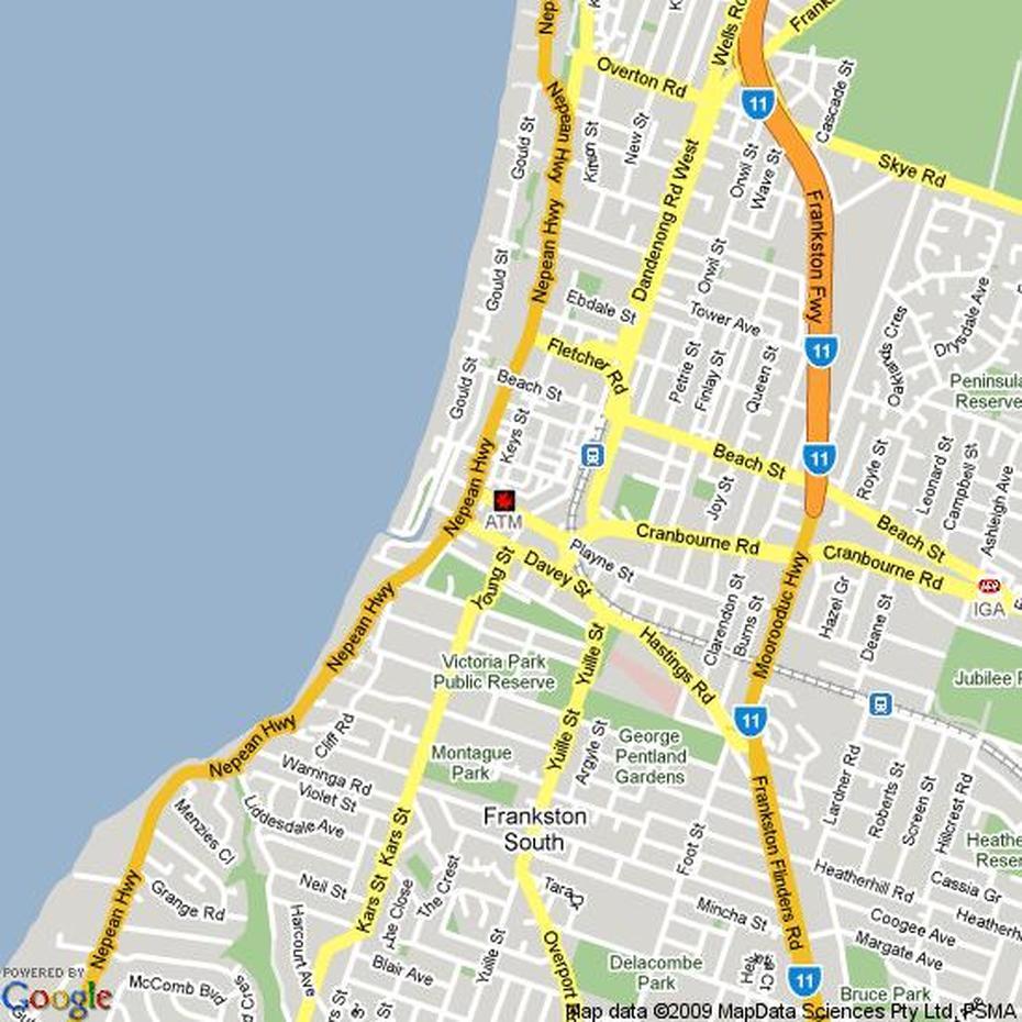 Pin On City Maps To Frame, Frankston, Australia, Grafton  Nsw, Grafton Nsw