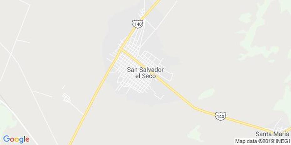 Salvador Location, El Salvador  Outline, A, San Salvador El Seco, Mexico