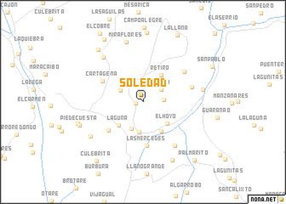 Soledad (Colombia) Map – Nona, Soledad, Colombia, Bello Colombia, Colombia Location