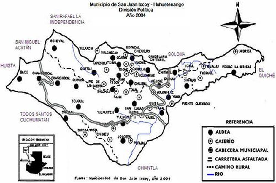 Vias De Acceso A San Juan Ixcoy | Municipios De Guatemala, San Juan Ixcoy, Guatemala, San Juan Ostuncalco, San Juan Atitan Guatemala