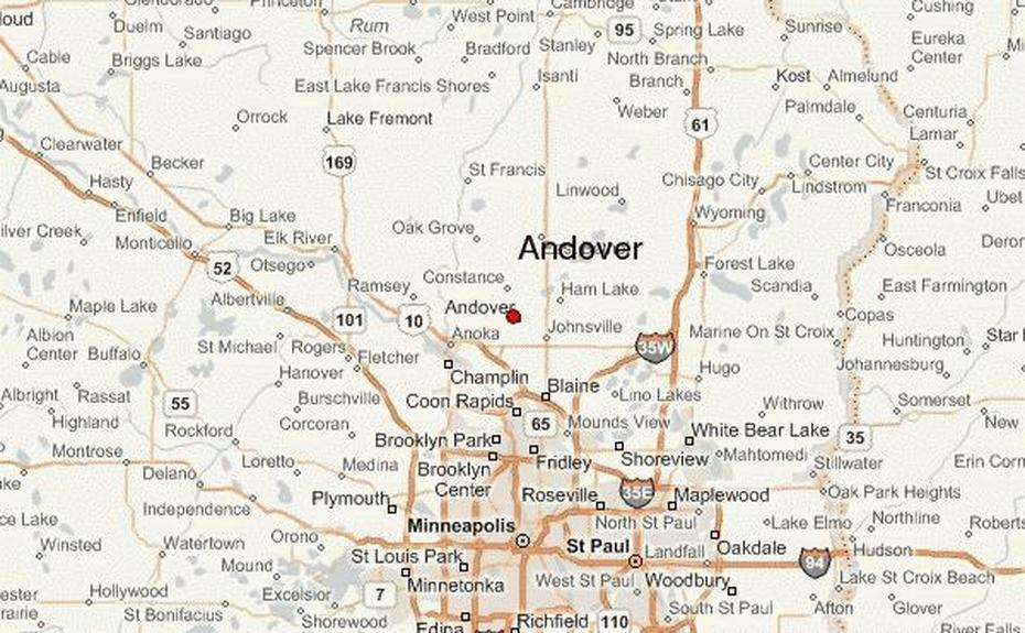 Andover Ks, Andover New Jersey, Minnesota Location, Andover, United States