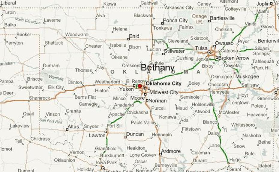 Bethany Location Guide, Bethany, United States, Showing United States, United States  Color