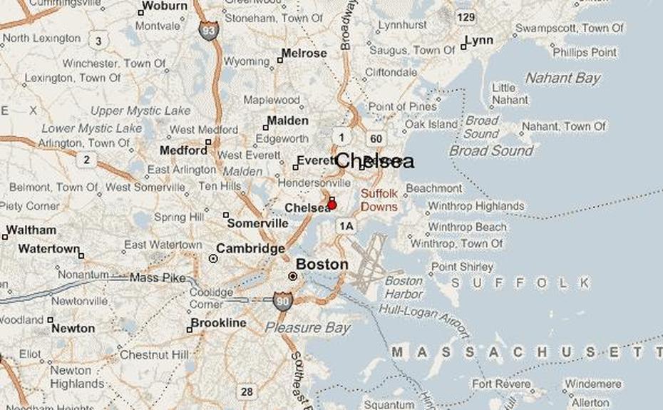 Guia Urbano De Chelsea, Massachusetts, Chelsea, United States, United States  50 States, United States  Puzzle