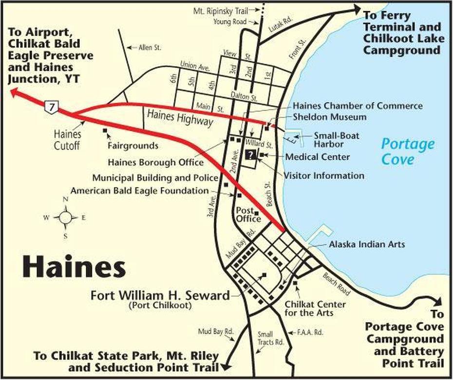 Haines Alaska, Haines City Streets, Alaska Magazine, Haines City, United States