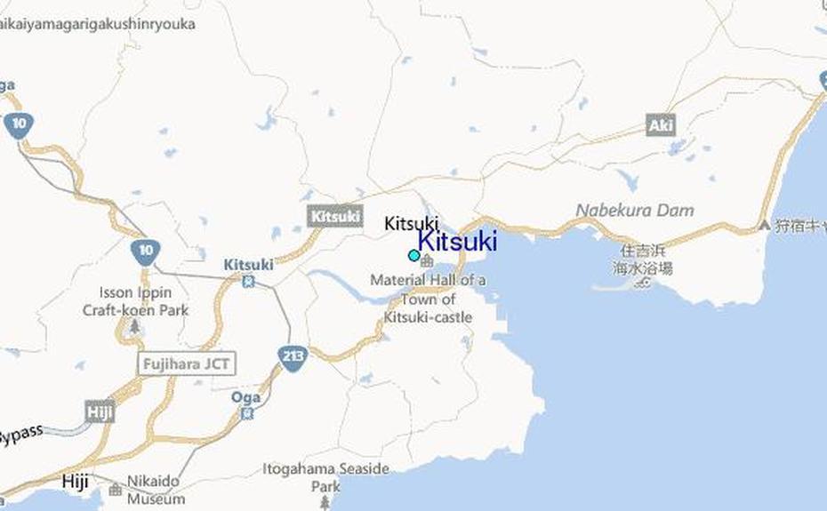 Kitsuki Tide Station Location Guide, Kitsuki, Japan, Japanese Merchants, Kitsuki Castle