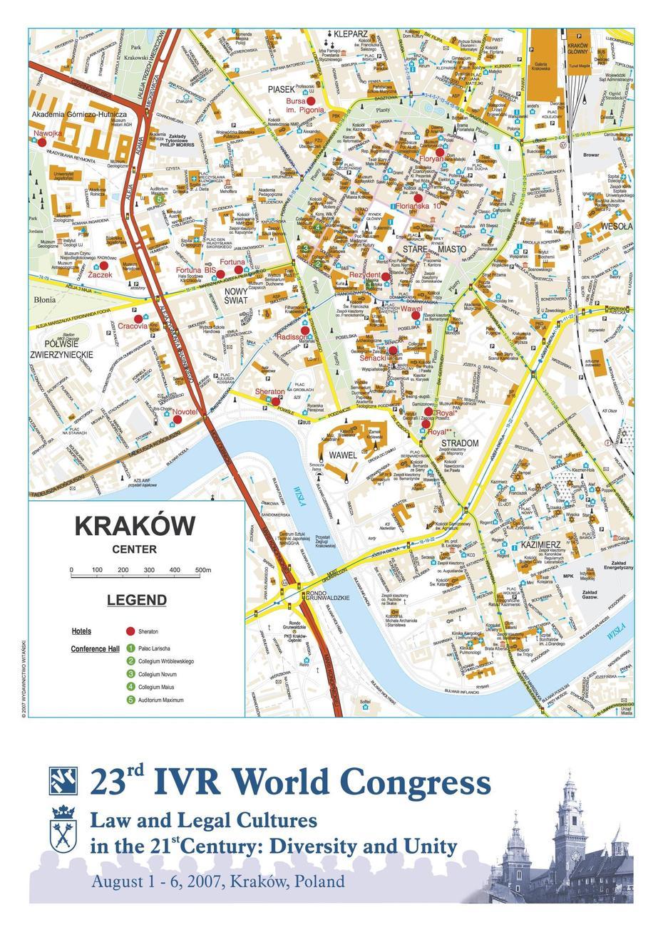 Krakow Map – Krakow Poland  Mappery, Kraków, Poland, Gdynia, Poland Cities