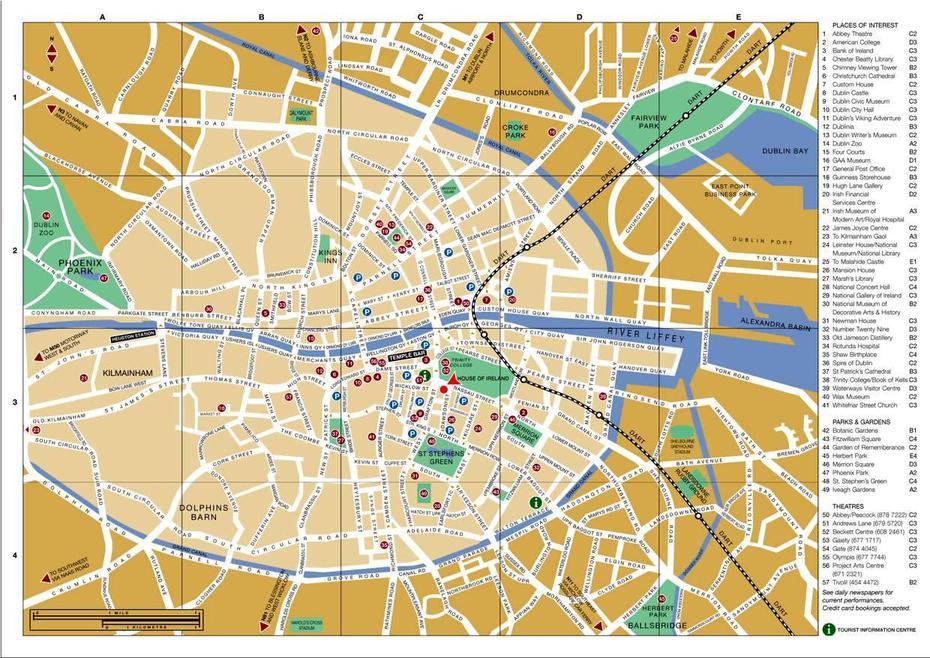 Large Dublin Maps For Free Download And Print | High-Resolution And …, Dublin, Ireland, Dublin Ireland World, Of Ireland Main Cities