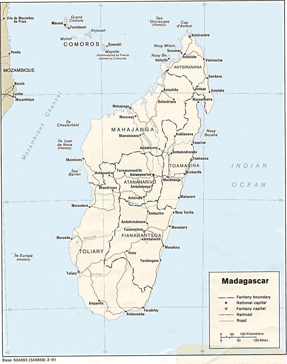 Madagascar Forest, Madagascar River, Touristische Karte, Matsoandakana, Madagascar