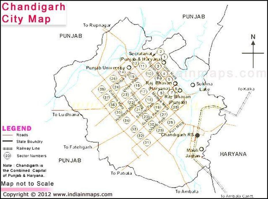 Map Of Chandigarh | Chandigarh City Map | City Map, Chandigarh, Map, Chandīgarh, India, Chandigarh  Sectors, Chandigarh  Master Plan